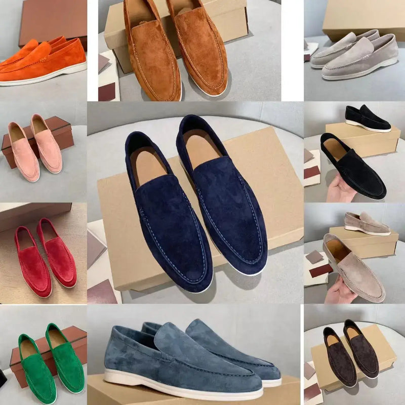 Heren Suède Loafers