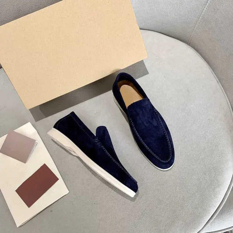 Heren Suède Loafers