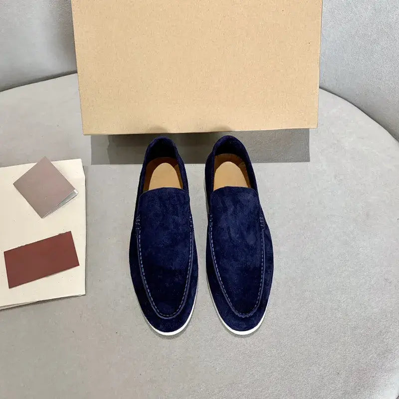 Heren Suède Loafers