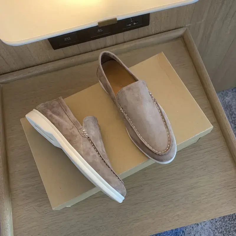 Heren Suède Loafers