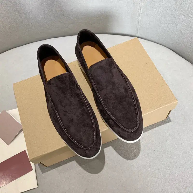 Heren Suède Loafers