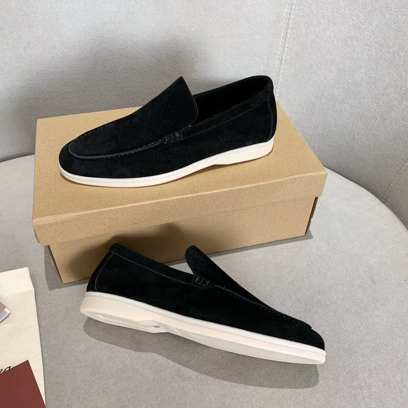 Heren Suède Loafers