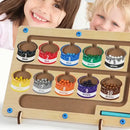 Magnetisch Kleur- en Nummerlabyrint