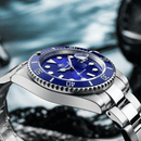 Heren Waterdicht Luminous Horloge