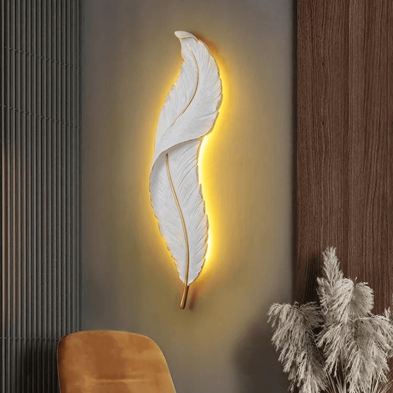 Elegante Veer Wandlamp