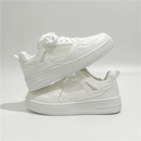 Dames Stijlvolle Witte Plateau Sneakers