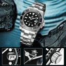 Heren Waterdicht Luminous Horloge