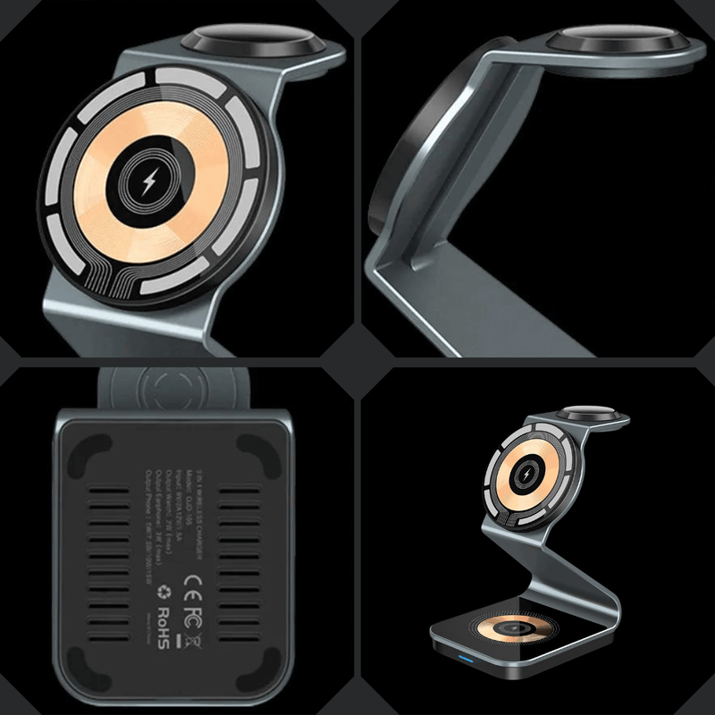 3-in-1 Magnetisch Oplaadstation