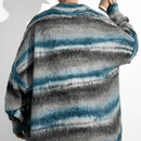 Gekleurde Gestreepte Gebreide Vest