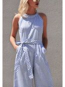 Alina - Gestreepte dames jumpsuit