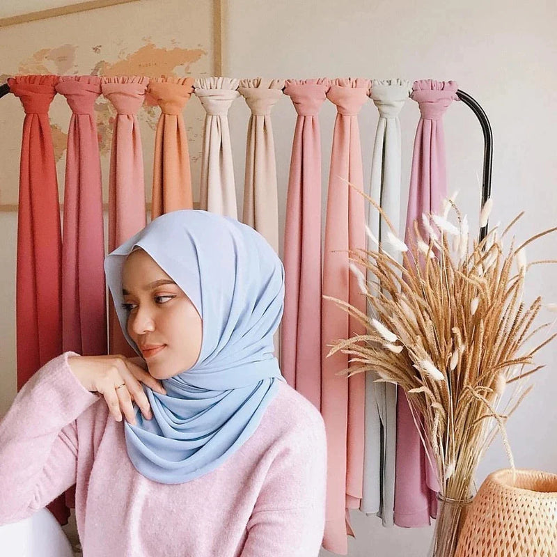 Dames Chiffon Hijab Sjaal