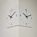 Elegancia CornerTime Wandklok - Dubbelzijdige Hoek Wandklok