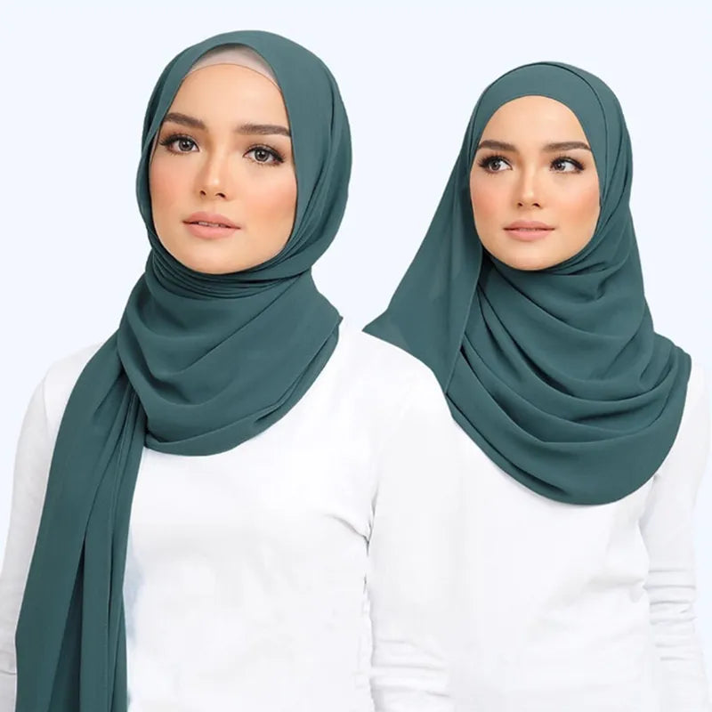 Dames Chiffon Hijab Sjaal