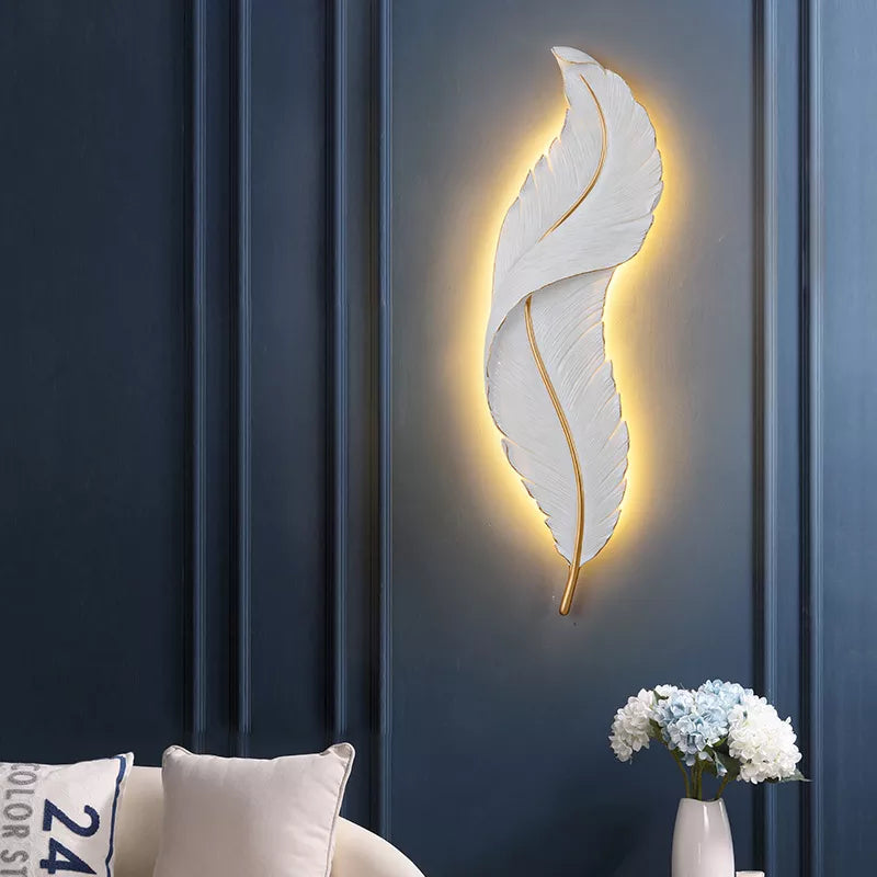 Elegante Veer Wandlamp