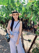 Alina - Gestreepte dames jumpsuit