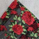 Bloemenborduursel Maxi-jurk