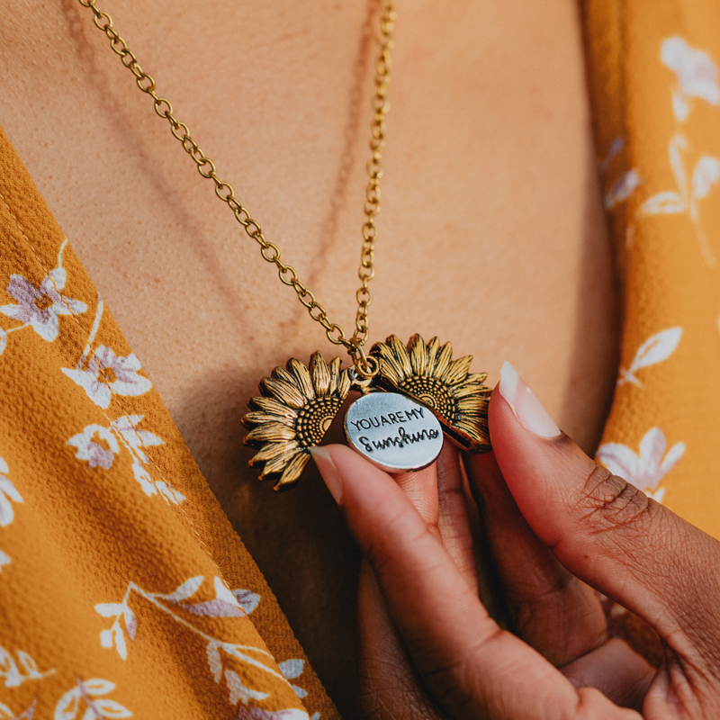 Zonnebloem Ketting