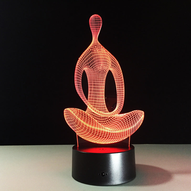 Yoga 3d deals illusion lamp